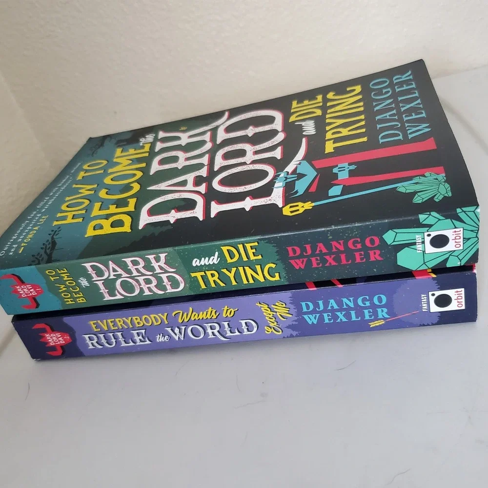 Django Wexler Dark Lord Davi Duology Paperback Book Set Fantasy Comedy Orbit